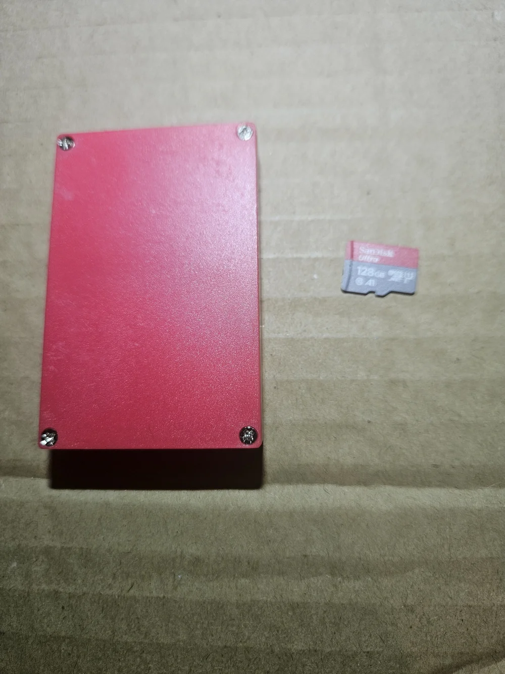 Nintendo Switch Mig Dumper Red and Gray microSD Card 128GB